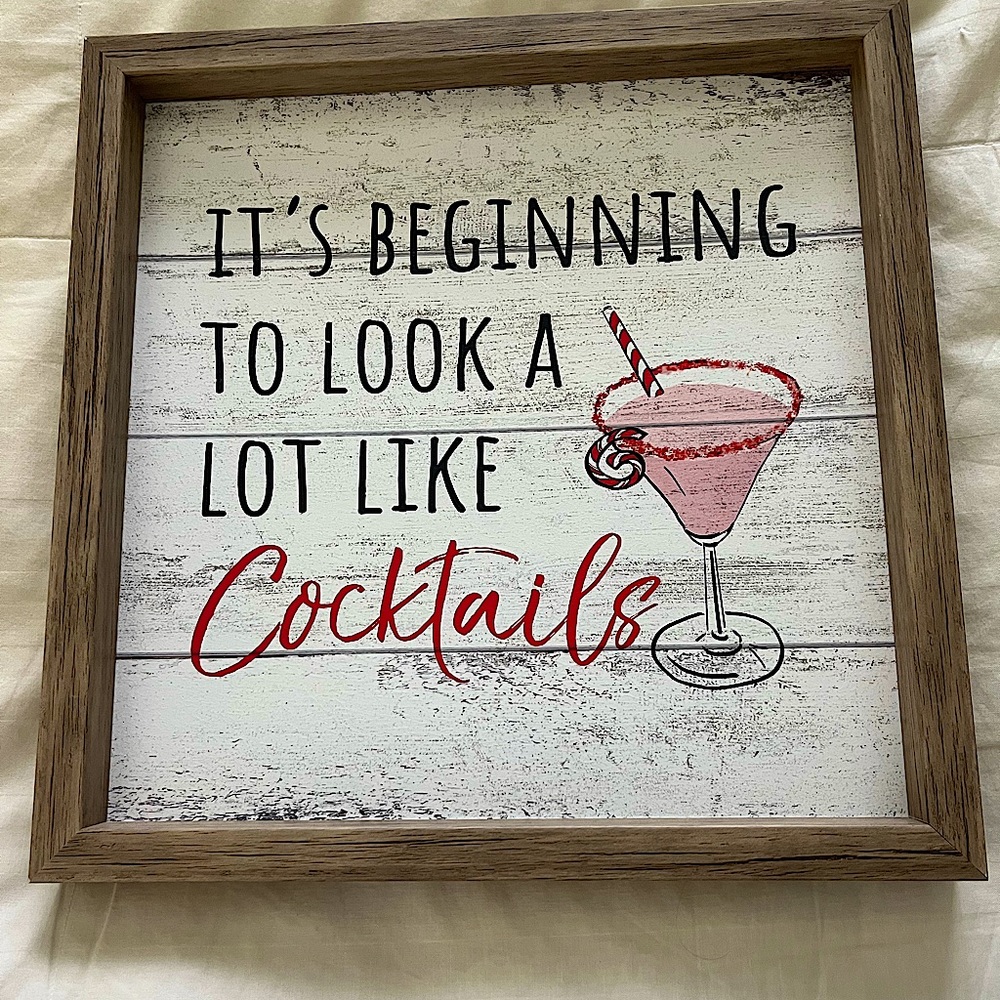 Christmas Decor Sign
